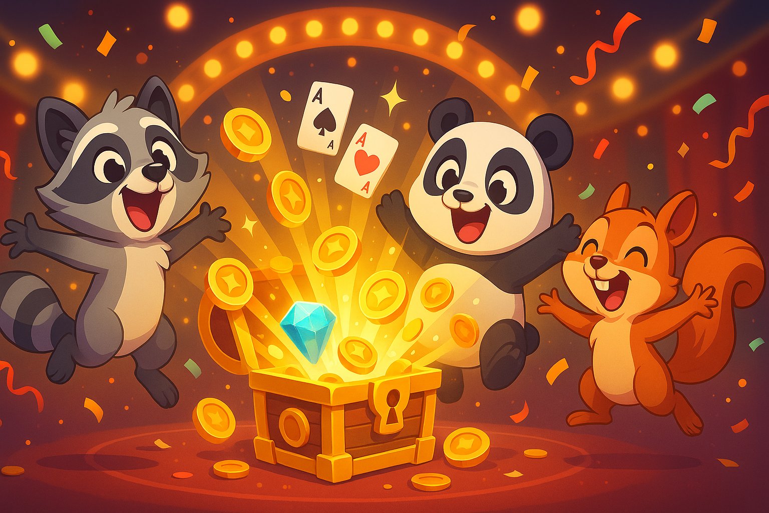 Adults only responsible gaming message for 333bmw Treasure Gems readers